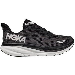 HOKA ONE ONE Clifton 9 Wide - Noir / Blanc - taille 45 1/3 2024