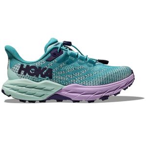 HOKA ONE ONE Speedgoat 5 Youth - Bleu / Vert / Violet - taille 38 2024