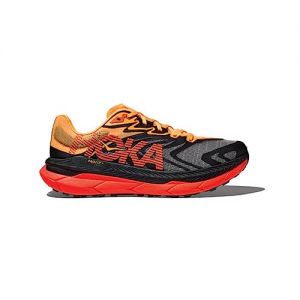 Hoka Tecton X 2 Homme Chaussures de Course de Trail Gris Orange