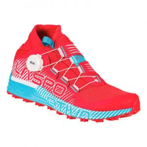 Chaussures La Sportiva Cyklon rouge corail bleu femme - 43