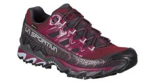 Chaussures de running trail ultra raptor ii gtx rouge femme