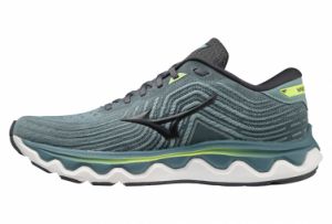 Chaussures Running Mizuno Wave Horizon 6 Bleu / Vert