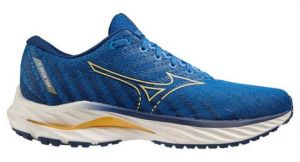 Chaussures de running mizuno wave inspire 19 bleu jaune