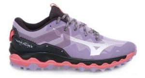 Chaussures de trail running femme mizuno wave mujin 9 violet rose