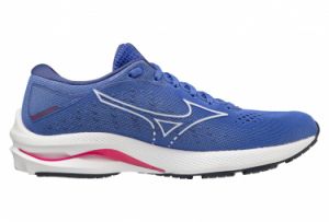 Chaussures de running femme mizuno wave rider 25 bleu