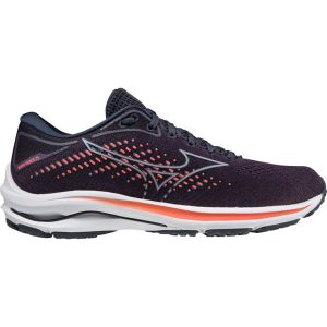 MIZUNO Chaussure running Wave Rider 25 W Montana Grape / Apple Gray / Living Coral Femme Violet  taille 6.5