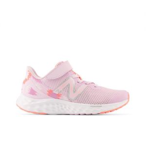 New Balance Enfant Fresh Foam Arishi v4 Bungee Lace with Top Strap en Rose, Synthetic, Taille 30.5