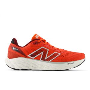 New Balance Homme Fresh Foam X 880v14 en Rouge/Blanc, Synthetic, Taille 43 Large