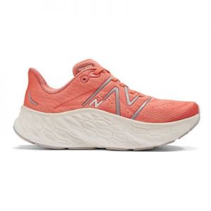 Chaussures New Balance Fresh Foam More v4 rouge clair blanc femme - 44
