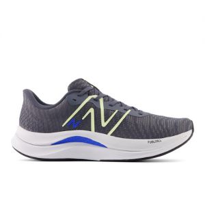 New Balance Homme FuelCell Propel v4 en Bleu/Jaune/Gris, Synthetic, Taille 47.5 Large