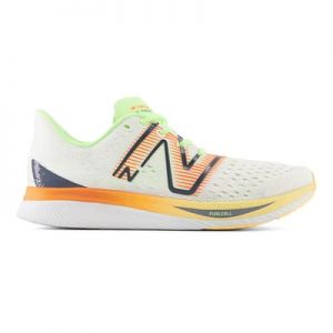 Chaussures New Balance FuelCell SuperComp Pacer blanc orange lime femme - 40.5