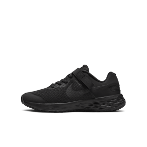 Chaussure de running sur route facile à enfiler Nike Revolution 6 FlyEase pour ado - Noir