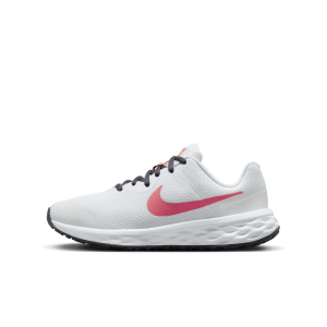Chaussure de running sur route Nike Revolution 6 pour ado - Blanc