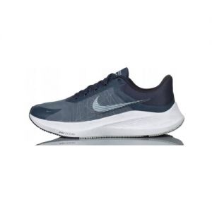 NIKE ZOOM WINFLO 8 CHAUSSURES DE COURSE BASKETS HOMME CW3419-400 - 11.5 - THUNDER BLUE/THUNDER BLUE-OIL GRIS