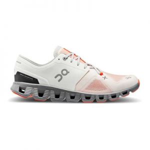 Chaussures On Cloud X 3 blanc orange gris - 47.5