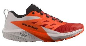 Chaussures de trail salomon sense ride 5 orange   blanc