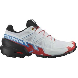 SALOMON Speedcross 6 W - Blanc / Noir / Rouge - taille 41 1/3 2024