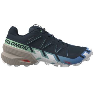 SALOMON Speedcross 6 Gore-tex W - Bleu / Vert / Blanc - taille 41 1/3 2024