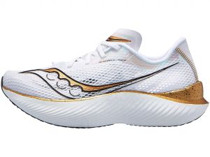 Chaussures Femme Saucony Endorphin Pro 3 Blanc/Or