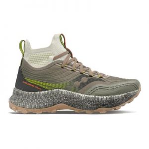 Chaussures Saucony Endorphin Trail Mid marron gris vert - 46