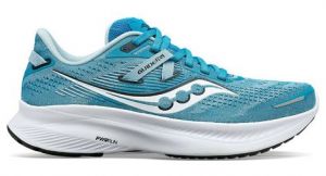 Chaussures de running femme saucony guide 16 bleu blanc