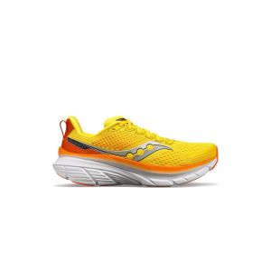 Baskets Saucony Guide 17 Jaune Rouge SS24