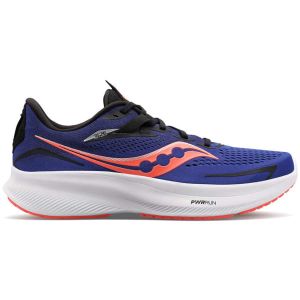 SAUCONY Chaussure running Ride 15 Sapphire/vizi Red Homme Bleu/Blanc/Rose  taille 12