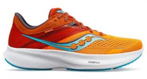 Chaussures de running saucony ride 16 orange bleu
