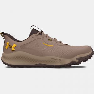 Chaussure de course Under Armour Charged Maven Trail pour homme Marron Clay / Marron Clay / Tahoe Or 46