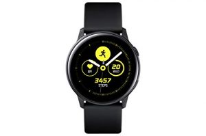 Samsung - Montre Galaxy Watch Active - Noir Pure - Version Française