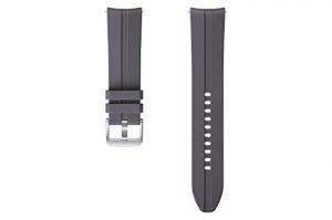 Samsung Ridge Sport ET-SFR84 Bracelet de montre pour Galaxy Watch3 22 mm de largeur - Bracelet de sport en fluoroélastomère gris