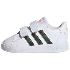 adidas Mixte bébé Grand Court Lifestyle Hook and Loop Shoes Low