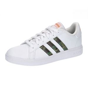 adidas Grand Court Lifestyle Lace Tennis Shoes-Low