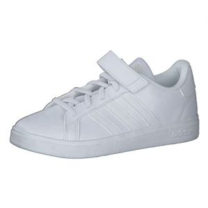 adidas Grand Court Elastic Lace and Strap Sneaker