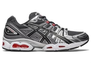 ASICS Gel - Nimbus 9 Graphite Grey / Pure Silver Hommes Taille 43.5
