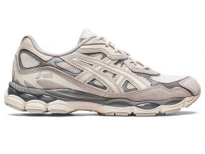 ASICS Gel - Nyc Cream / Oyster Grey Hommes Taille 41.5