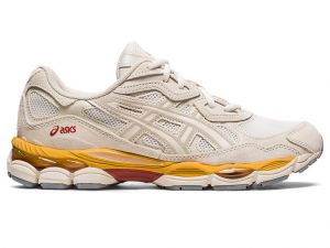 ASICS Gel - Nyc Cream / Oatmeal Hommes Taille 38