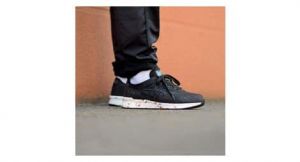 Chaussures de running asics hypergellyte noir homme 40