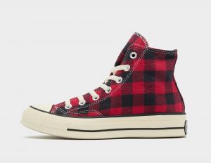 Converse Chuck 70 Hi Upcycled Femme, Red