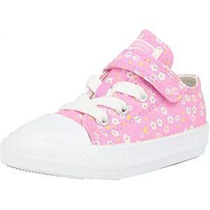 Converse Baskets Chuck Taylor All Star Ditsy Floral Easy On pour enfant Rose - Multicolore - Topaze rose Peony Gold.