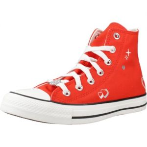 Converse Chuck Taylor All Star Y2K Heart Sneaker Rossa da Donna A09117C