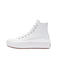 CONVERSE Femme Chuck Taylor All Star Move Platform FOUNDATIONAL Leather Sneaker