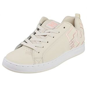 DC Shoes Court Graffik - Baskets - Femme - 39 - Blanc.