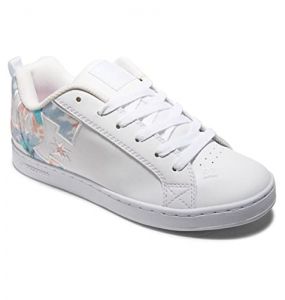 DC Shoes Court Graffik - Baskets - Femme - EU 37 - Blanc.