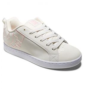 DC Shoes Court Graffik - Baskets - Femme - EU 37.5 - Blanc.