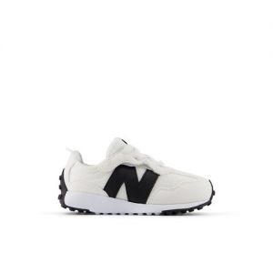 New Balance Enfant 327 NEW-B HOOK & LOOP en Noir/Blanc, Synthetic, Taille 25.5