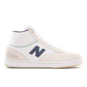 New Balance Homme NB Numeric Tom Knox 440 High en Blanc/Bleu, Leather, Taille 45 Large