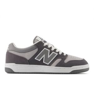 New Balance Homme 480 en Gris, Leather, Taille 37 Large