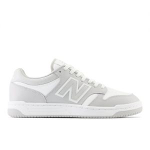 New Balance Homme 480 en Gris/Blanc, Leather, Taille 42.5 Large