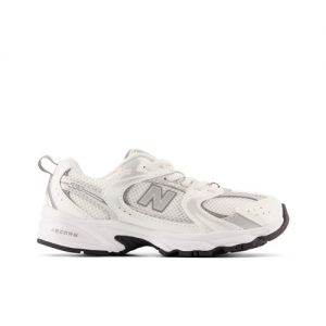 New Balance Enfant 530 Bungee en Blanc/Gris, Synthetic, Taille 35
